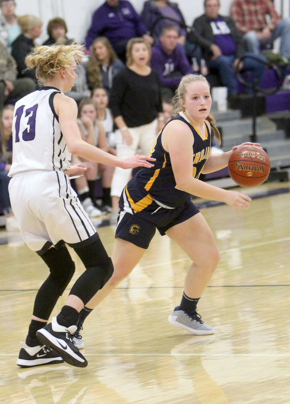 New Auburn at Lake Holcombe girls basketball 12-13-19